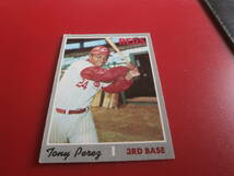 １９７０　TOPPS　＃３８０　TONY PEREZ_画像1