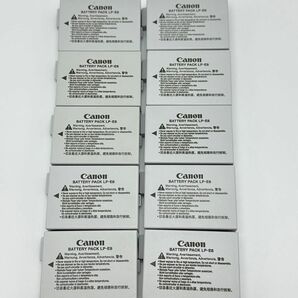 Canon キヤノン バッテリーパック　LPｰE8 10個