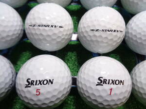 [SR663.] スリクソン ゼットスター エックスブイ 19年 SRIXON Z・STAR XV 20球 ロストボール 【中古】