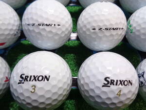 [SR686.] スリクソン ゼットスター ダイヤモンド 21年 SRIXON Z・STAR 20球 ロストボール 【中古】