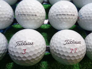 [TL681.] タイトリスト プロ ブイワンエックス 21年 Titleist PRO V1X 20球 ロストボール【中古】 