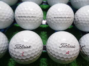 [TL695.] タイトリスト プロ ブイワンエックス 23年 Titleist PRO V1X 20球 ロストボール【中古】 