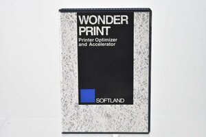 Macintosh WonderPrint 日本語版 箱説付き [マッキントッシュ][ソフトウェア][ワンダープリント][フロッピーディスク][マック][MAC]H