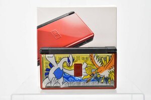 任天堂 USG-001 ニンテンドーDS Lite クリムゾン/ブラック 元箱付き ソフト読込OK [NINTENDO][赤黒][本体][当時物]7H