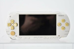 SONY PSP-1000 本体 セラミックホワイト ソフト読込OK バッテリー欠品 [プレイステーションポータブル][初代][白][Ver3.71 M33-2]H