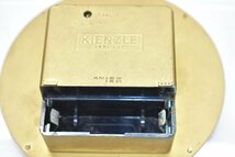 KIENZLE design 電池式 置時計 重さ1.2kg[キンツレ デザイン][ドイツ製][アンティーク][レトロ][ジャンク品][k1]_画像8