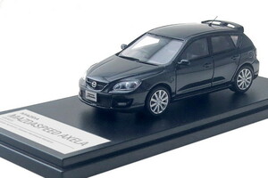 ハイストーリー 1/43 マツダ マツダスピード アクセラ 2003 カーボングレーマイカ MPS Hi-Story MAZDA MAZDASPEED AXELA HS276GY