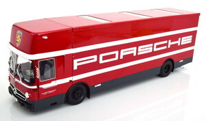 CMR 1:18 メルセデス O317 ポルシェ レース トランスポーター レッド/ホワイト CMR 1:18 Mercedes O317CMR149