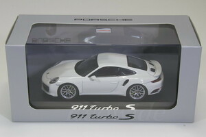 ヘルパ 1/43 ポルシェ 911 991-II ターボ S ホワイト 2016 ポルシェ特注 WAP0201360G 991-2 turbo S