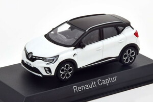 ノレブ 1/43 ルノー キャプチャー 2020 ホワイトメタリック Norev 1:43 Renault Captur 2020 whitemetallic　517778