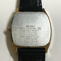 ○T22122559　SEIKO/セイコー　ドルチェ　DOLCE　超硬ケース　7741-5100　メンズ　腕時計　稼働品_画像10