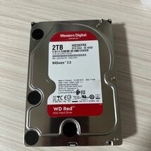 X502:【動作保証/使用0時間/AVコマンド対応】WDC WD20EFRX 3.5インチHDD SATA 2TB 2000GB_画像1