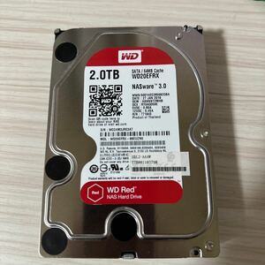 X505:【動作保証/使用0時間/AVコマンド対応】WDC WD20EFRX 3.5インチHDD SATA 2TB 2000GB