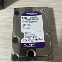 X344:【動作保証/使用0時間/AVコマンド対応】WDC WD20PURZ-85GU6Y0 3.5インチHDD SATA 2TB 2000GB_画像1