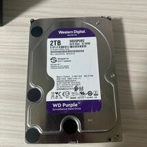 X165:【動作保証/使用0時間/AVコマンド対応】WDC WD20PURZ-85GU6Y0 3.5インチHDD SATA 2TB 2000GB_画像1