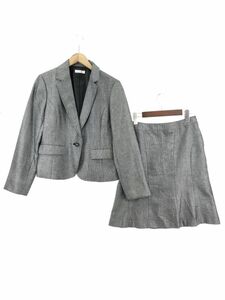 a.v.va-veve jacket skirt setup size on 42 under 40/ gray series *# * eaa9 lady's 