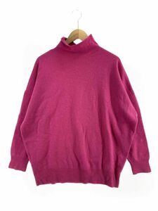 iCB アイシービー カシミヤ混 ハイネック ニット セーター sizeS/ピンク ◇■ ☆ eaa9 レディース