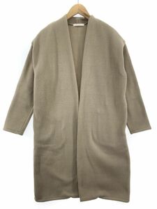 chocol raffine robe ショコラフィネローブ ガウン コート sizeF/グレージュ ◇■ ☆ eaa9 レディース