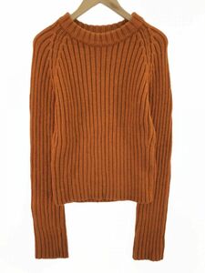 UNIQLO JW ANDERSON ユニクロ JWアンダーソン ウール混 ニット セーター sizeL/オレンジ系 ◇■ ☆ eaa9 レディース