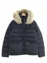 TOMMY HILFIGER トミーヒルフィガー ファー付き 中綿 ジャケット sizeM/黒 ◆■ ☆ eaa9 メンズ_画像1