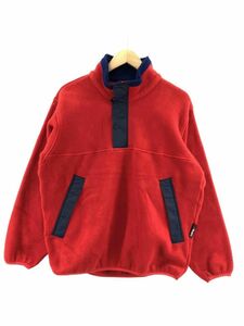 HELLY HANSEN ヘリーハンセン フリース プルオーバー カットソー sizeM/赤 ◇■ ☆ eaa9 メンズ