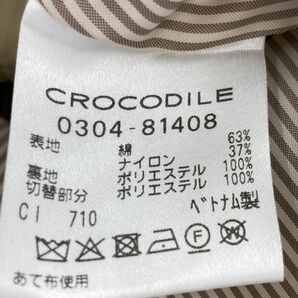 CROCODILE クロコダイル ステンカラー コート sizeM/ベージュ ◇■ ☆ eaa9 レディースの画像6