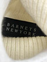 BARNEYS NEW YORK バーニーズ ニューヨーク ボーダー タートルネック ニット セーター size44/アイボリー ◇■ ☆ eaa9 レディース_画像7