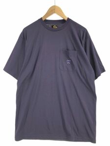 NEEDLES ニードルズ ワンポイント Tシャツ sizeM/紫 ■◆ ☆ eaa9 メンズ