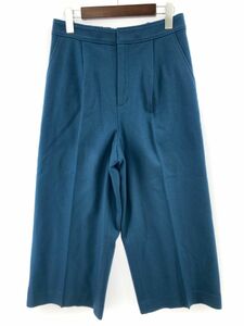 UNTITLED Untitled wool 100% pants sizeM/ blue series *# * eaa9 lady's 