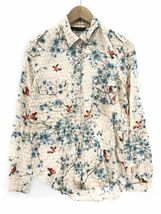 ZARA WOMAN ザラ ウーマン 花柄 ブラウス シャツ sizeEUR Ｓ/ピンク系マルチカラー ■◇ ☆ dka6 レディース_画像1