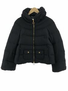 MONCLER モンクレール ウール100% ダウン ジャケット size0/黒 ◆■◎ ☆ eaa9 レディース ☆ eab5 レディース