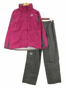 HELLY HANSEN ヘリーハンセン 袋付き セットアップ sizeL/パープル ◇■◎ ☆ eaa9 レディース ☆ eab5 レディース