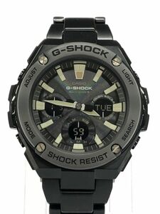 CASIO G-SHOCK ジーショック GST-W130BD ソーラー 腕 時計 黒 ■■◎ ☆ eab5 メンズ