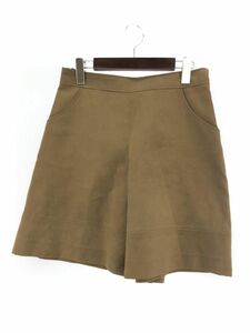 KUMIKYOKU Kumikyoku fake suede shorts size3/ tea *# * eab5 lady's 