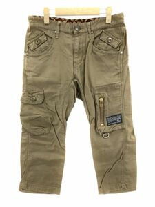 EDWIN エドウィン KV9452 カーゴ パンツ sizeS/カーキ ■■ ☆ eab5 レディース