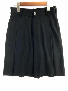 DIESEL ディーゼル タック キュロット パンツ size26/黒 ◇■ ☆ eab5 レディース