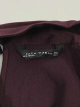 ZARA WOMAN ザラ ウーマン ボウタイ カットソー sizeS/紫 ◇■ ☆ eaa9 レディース ☆ eab5 レディース_画像5