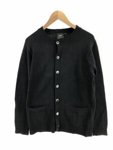 BEAMS ビームス クルーネック カーディガン sizeM/黒 ◇■ ☆ eaa9 レディース ☆ eab5 レディース