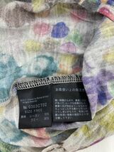 HYSTERIC GLAMOUR ヒステリックグラマー 総柄 ノースリーブ ワンピース sizeF/マルチカラー ■◆ ☆ eab5 レディース_画像7