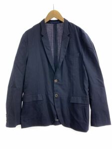 Paul Smith ポールスミス ウール100% ジャケット sizeL/紺 ◇■ ☆ eab5 レディース