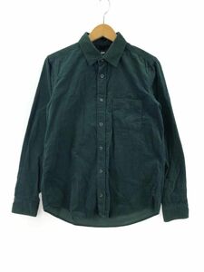 HARE ハレ コーデュロイ シャツ sizeS/緑 ◇■ ☆ eac2 メンズ