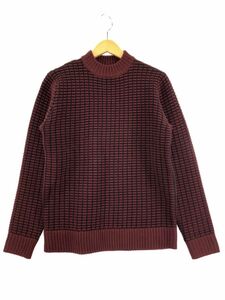 HARE Hare wool . knitted sweater sizeS/ wine red *# * eac2 men's 