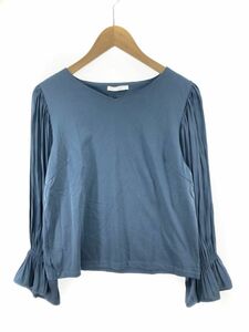 INDEX インデックス カットソー sizeM/ブルー系 ■◇ ☆ eac2 レディース