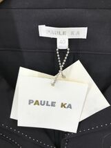 美品 PAULE KA ポールカ タグ付き ジャケット size40/茶系 ■◇ ☆ eac2 レディース_画像3