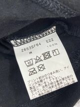 agnes b アニエスベー プリント Tシャツ size3/黒 ■◆ ☆ eac2 レディース_画像6