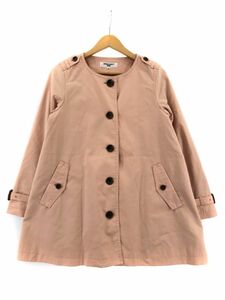 NATURAL BEAUTY BASIC ナチュラルビューティーベーシック コート sizeM/ピンク系 ■◇ ☆ eac2 レディース