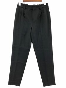 NOLLEY’S ノーリーズ ウール混 テーパード パンツ size34/黒 ◇■ ☆ eac2 レディース