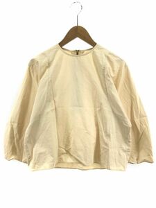 Demi-Luxe BEAMSte milk s Beams pull over shirt size36/ beige #* * eac2 lady's 
