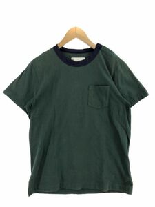 sacai サカイ 配色 Tシャツ size1/緑 ■◆ ☆ eac2 メンズ