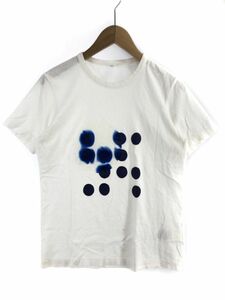 Y’s ワイズ ヨウジヤマモト プリント Tシャツ size2/白 ■◆ ☆ eac2 レディース